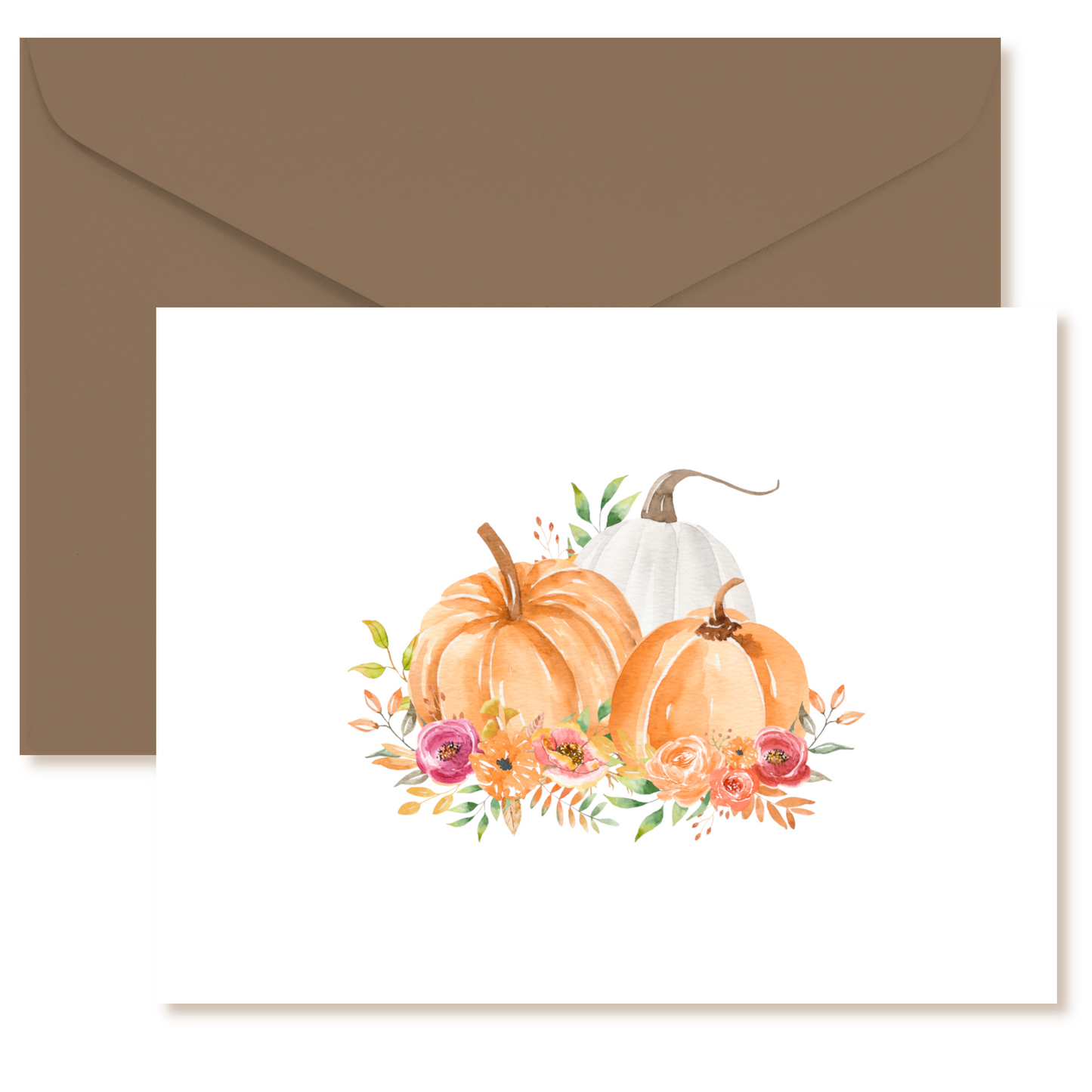 Pumpkin Trio Note Cards