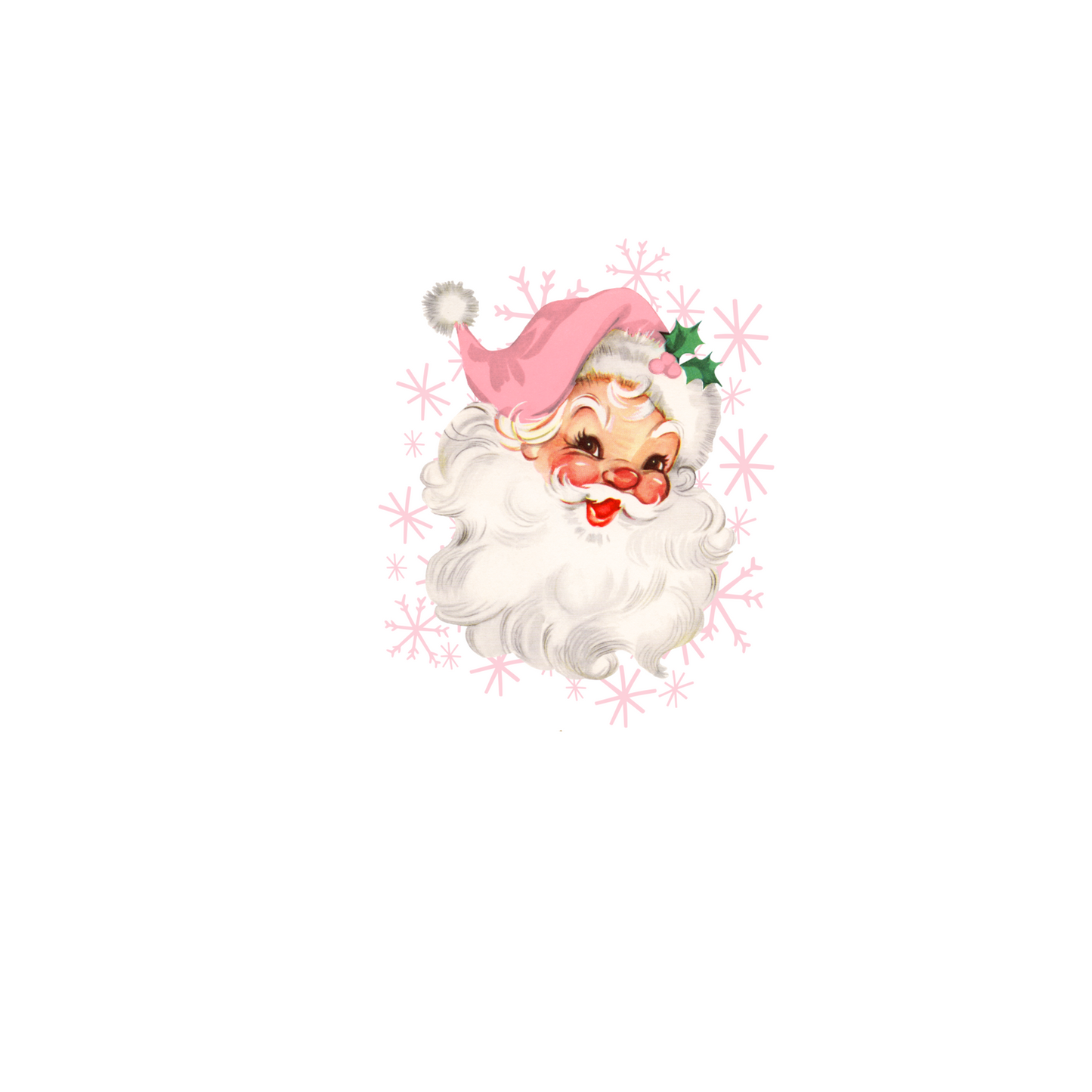 Pink Santa Note Pad