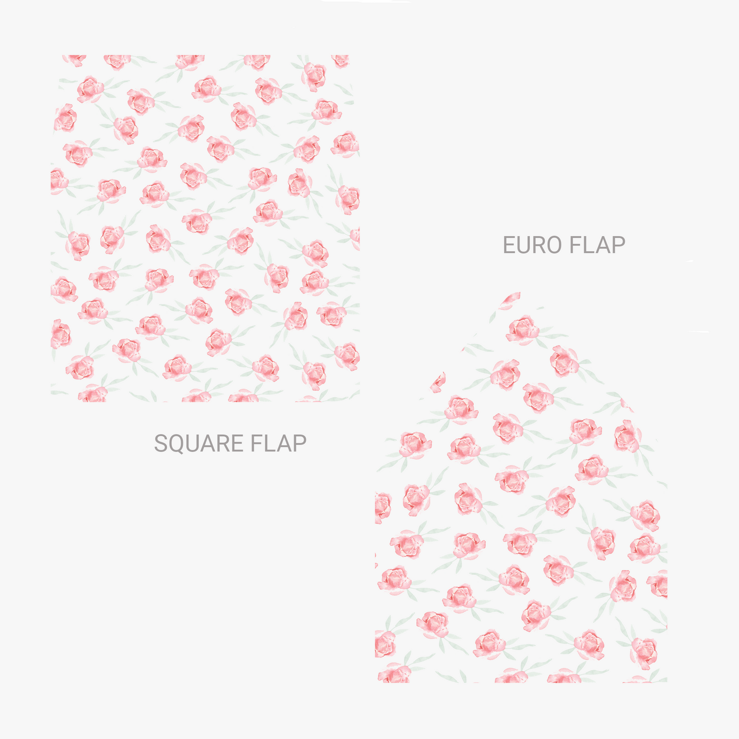 Digital Pink Rosebud Envelope Liner