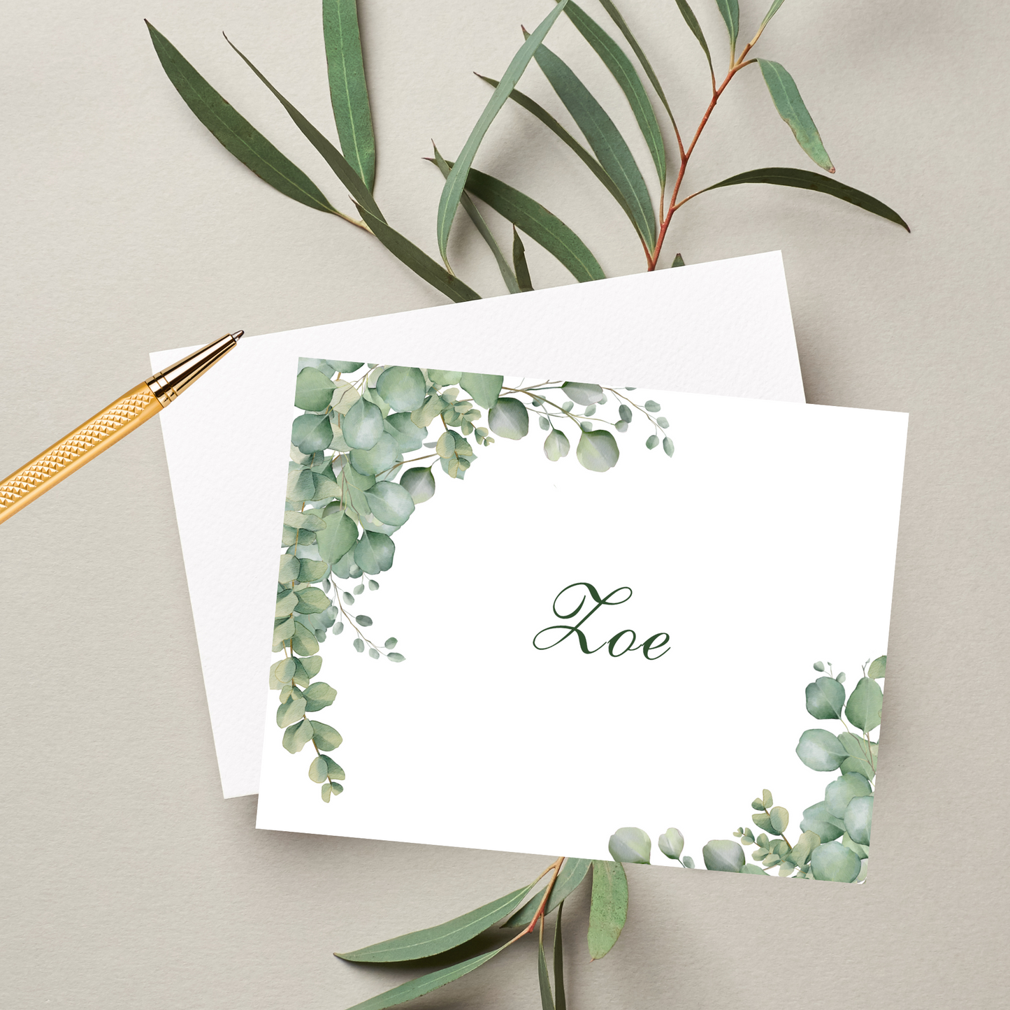 Eucalyptus Bouquet Note Cards