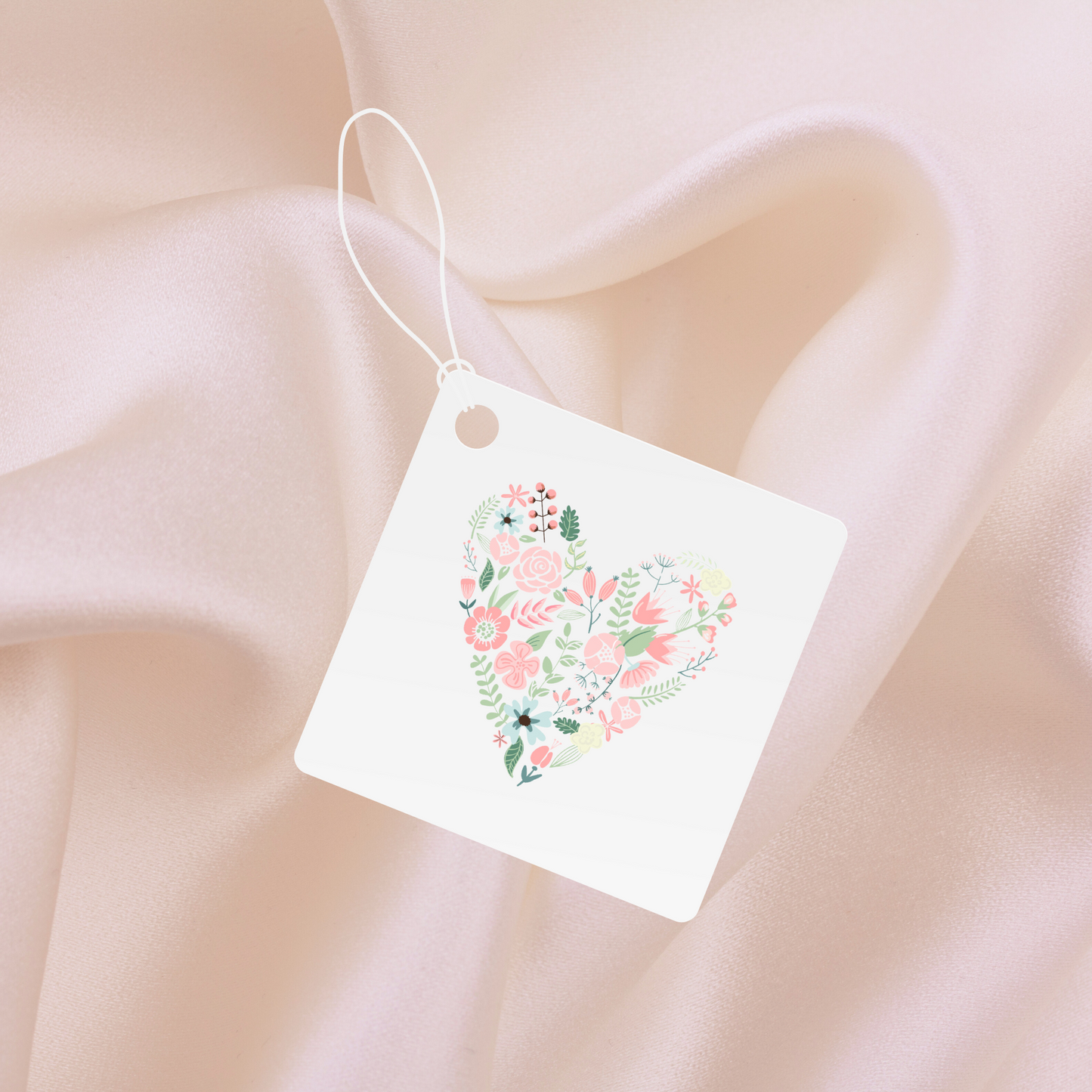 Floral Heart Gift Enclosure Card