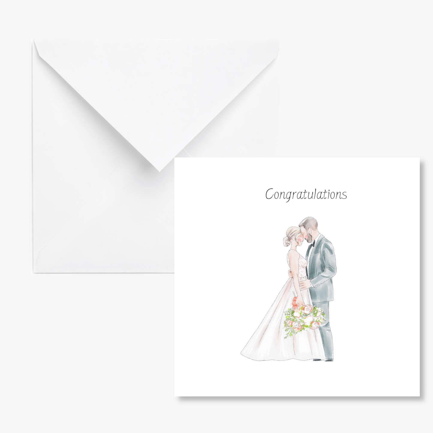 Wedding Couple Gift Enclosure Card