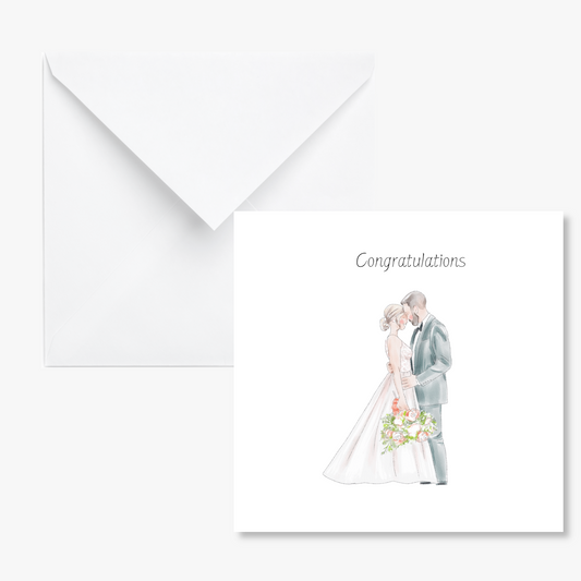 Wedding Couple Gift Enclosure Card