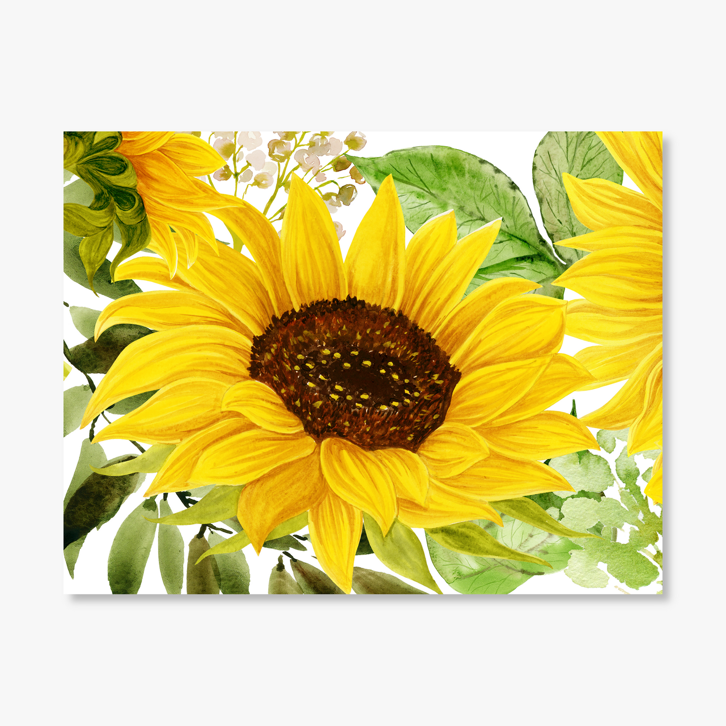 Bold Sunflower Stationery Set