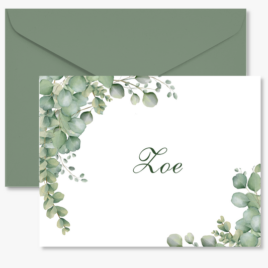 Eucalyptus Bouquet Note Cards