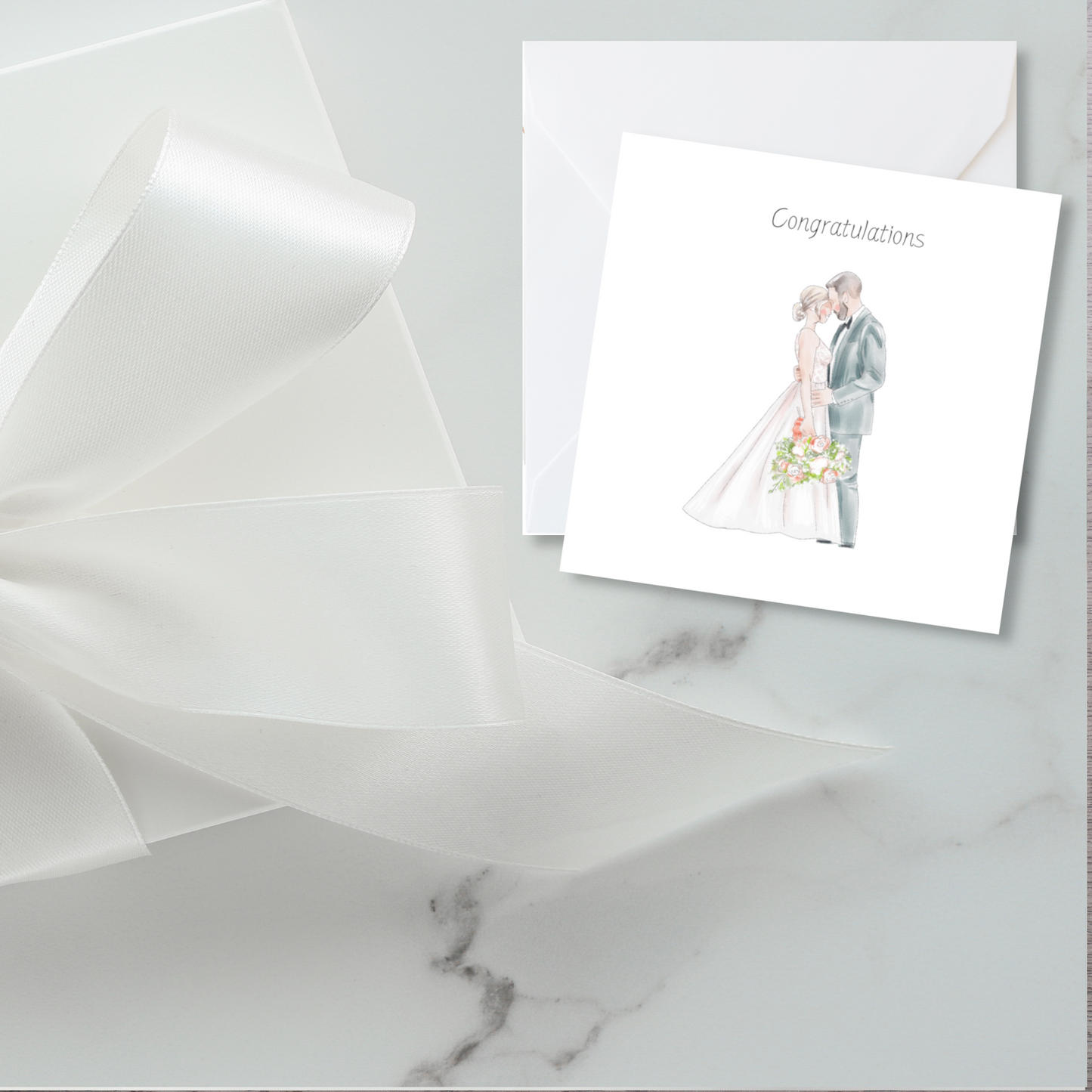 Wedding Couple Gift Enclosure Card